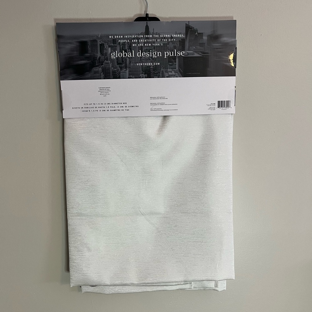 VCNY Home Grommet Panel Pair (2 pack) - 38 in x 84 in